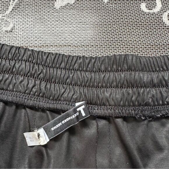 T Alexander Wang Black Satin Jogger Style Pant Sz Small - Picture 8 of 16